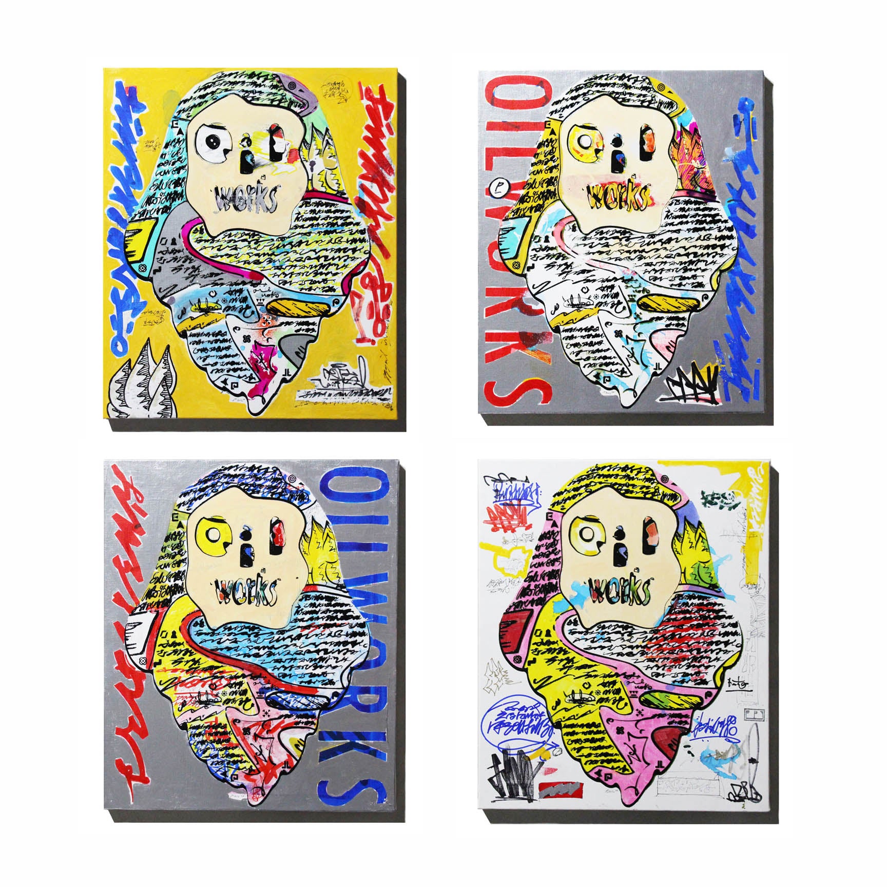 POPY OIL / Oil Day Mark 1~4 -ART- – OILWORKS STORE