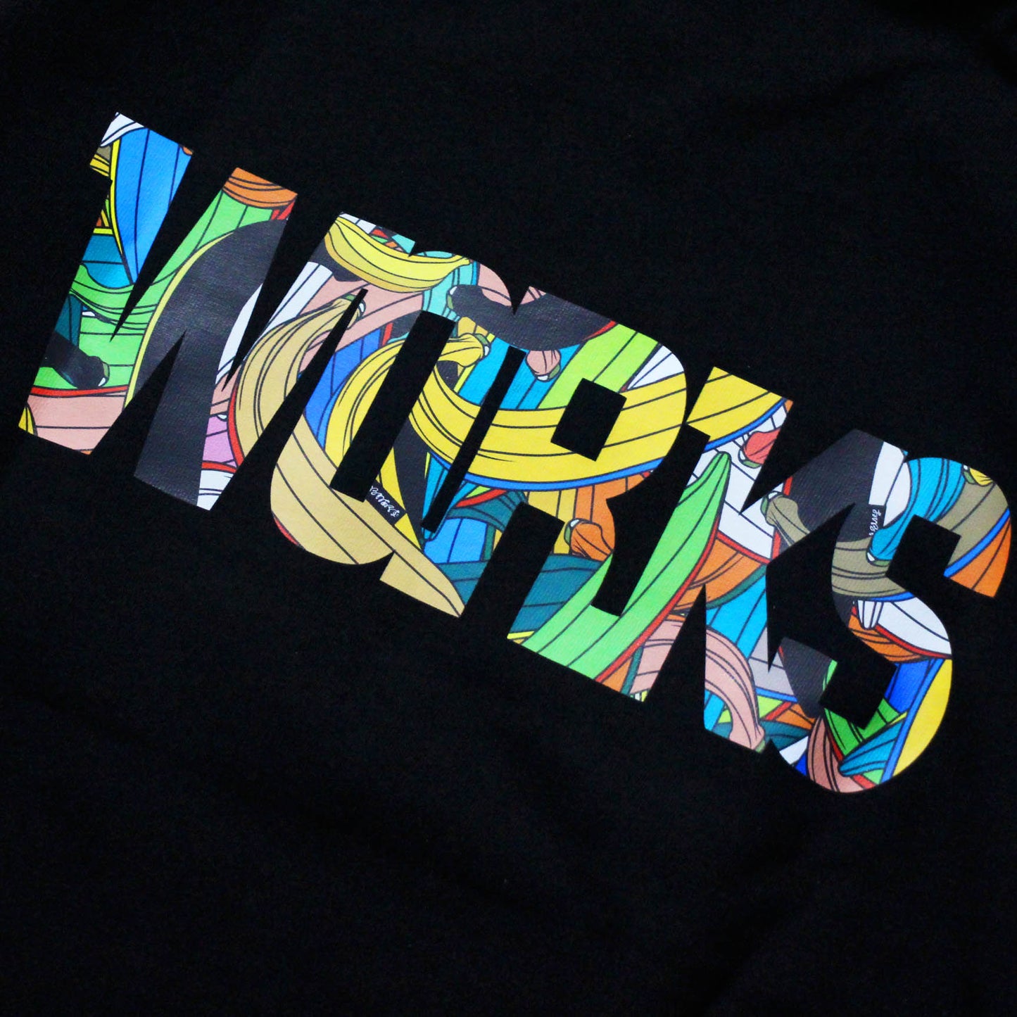 OIL WORKS LONG T-SHIRTS (COLOR)