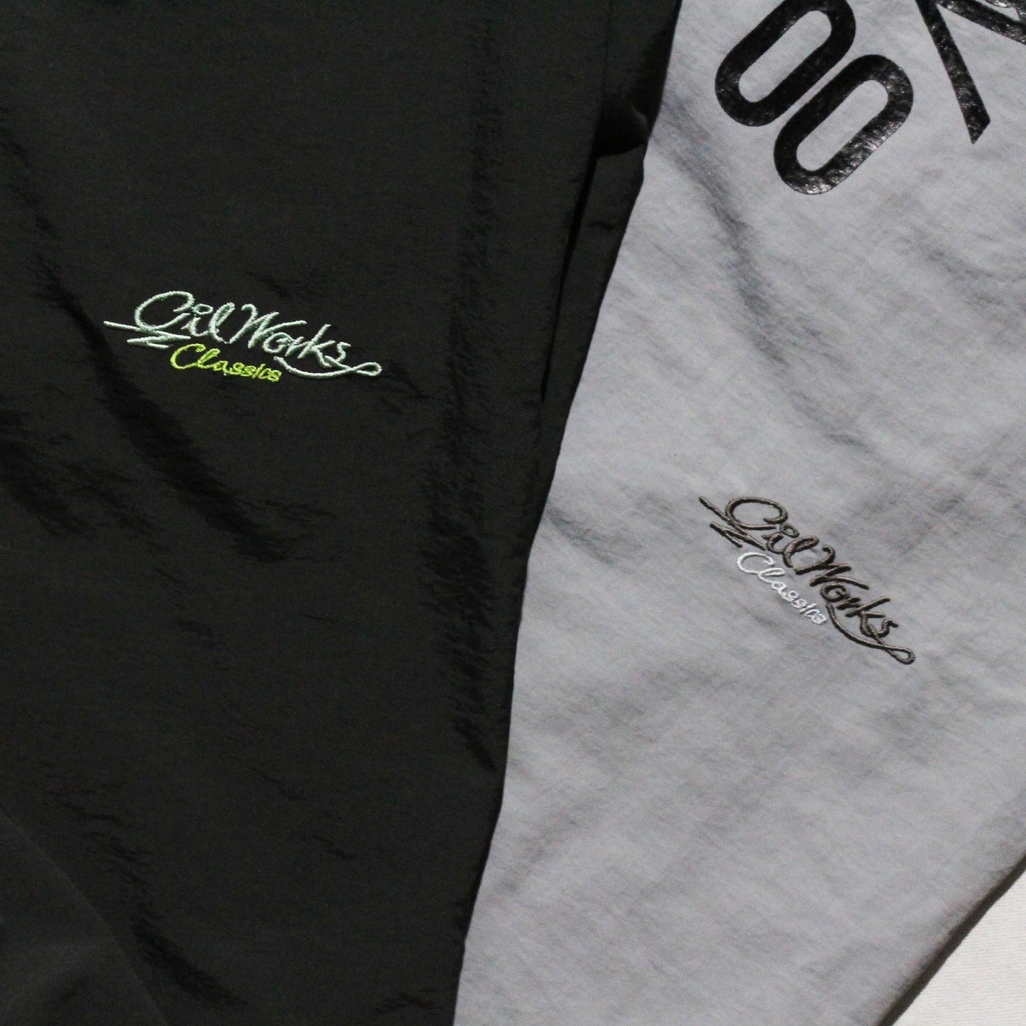 OILWORKS 00 コットンライクナイロンジャケット & ナイロンパンツ