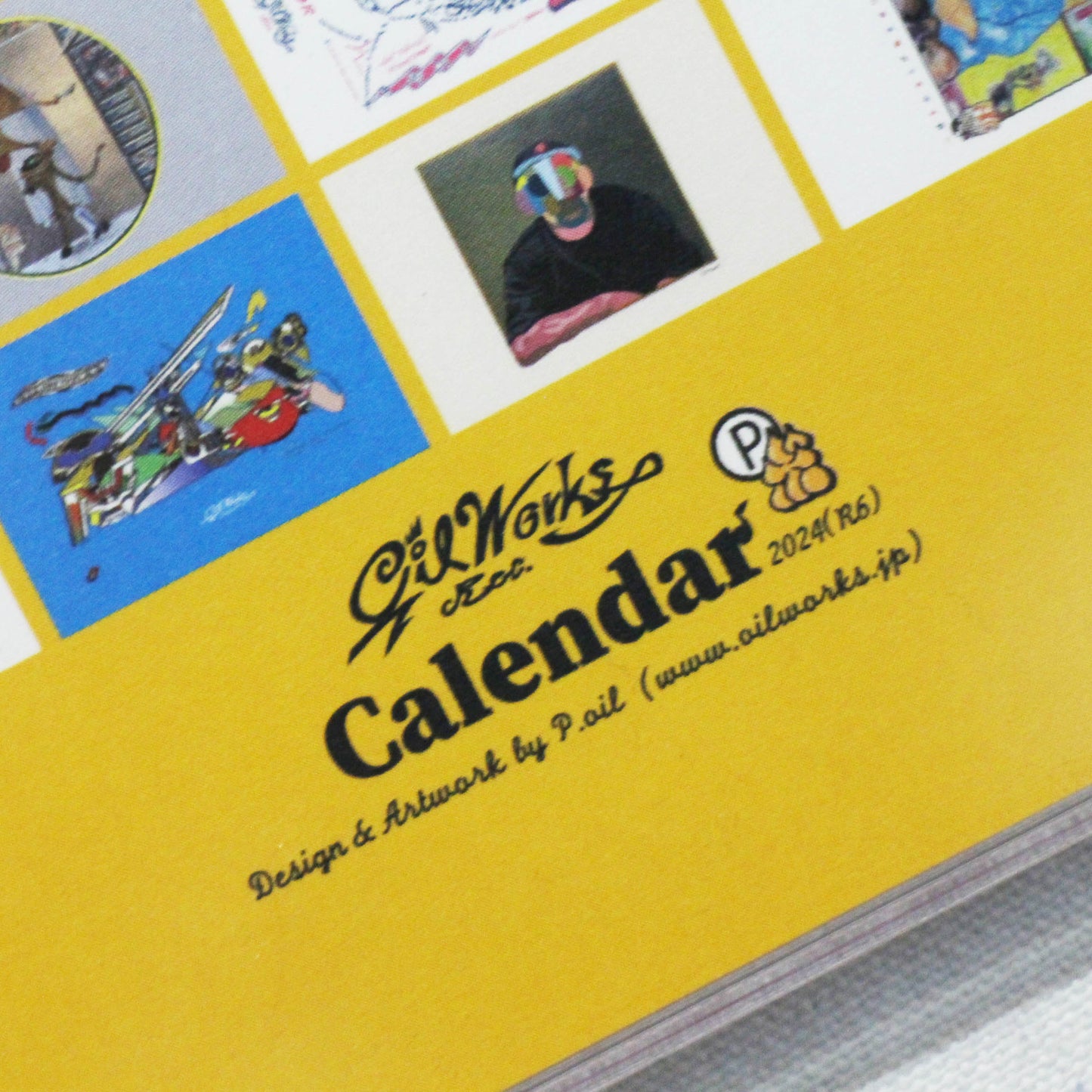 OILWORKS 卓上 CALENDAR 2024