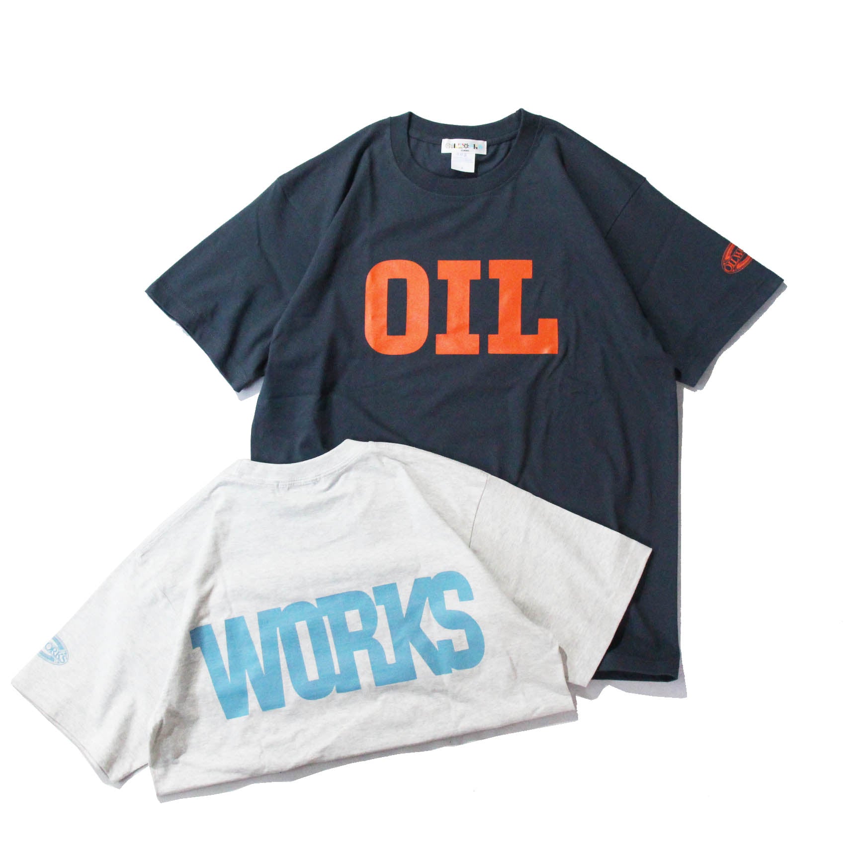 Oilworks アパレル oilworks t シャツ RECORDS OILWORKS - 97239 710 T-SHIRTS OILWORKS 2025