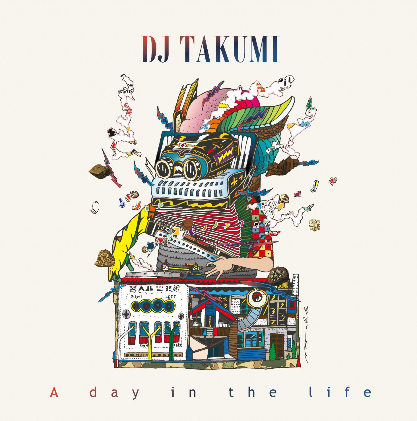DJ TAKUMI / A Day In The Life [2MIXCD] – OILWORKS STORE