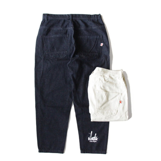 OIL テーパードデニムパンツ