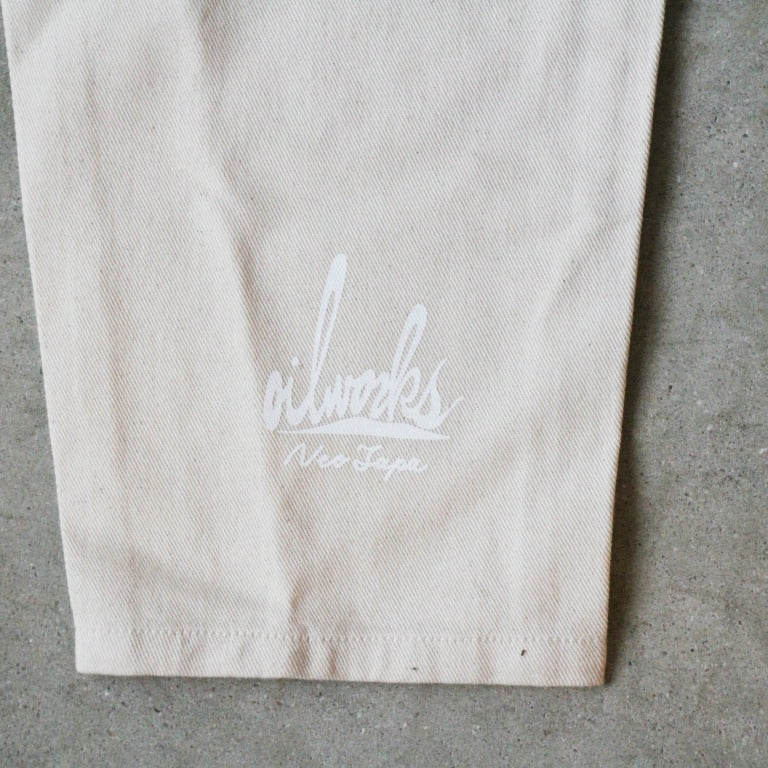 OIL テーパードデニムパンツ