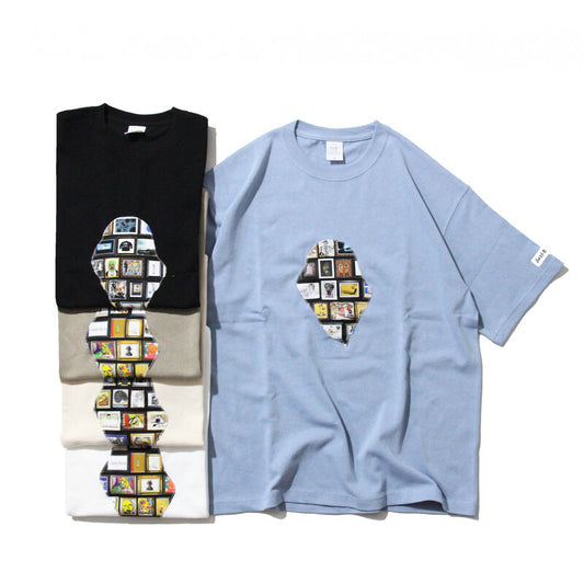 OIL silhouette patch T