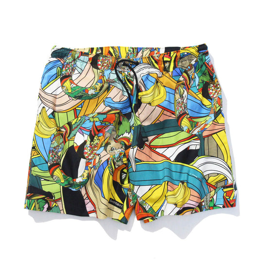 総柄ショートパンツ