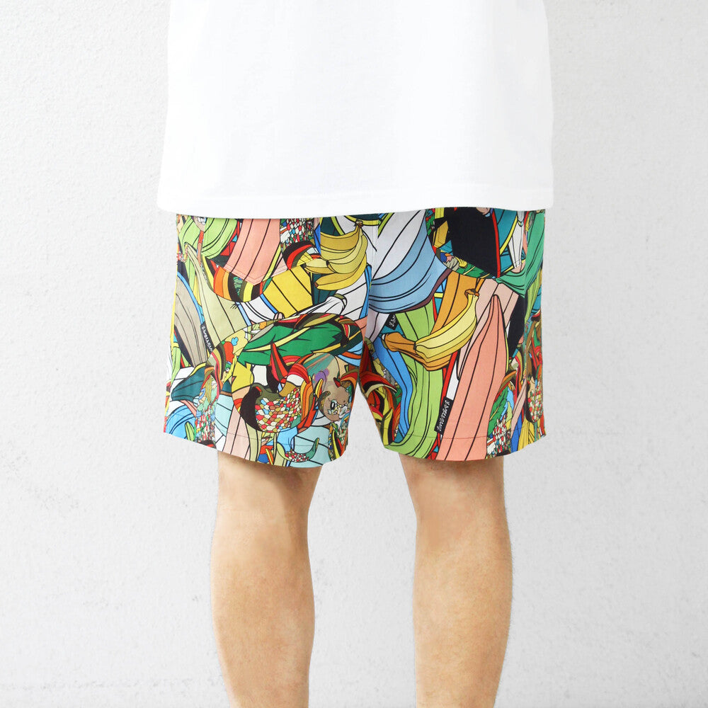 総柄ショートパンツ