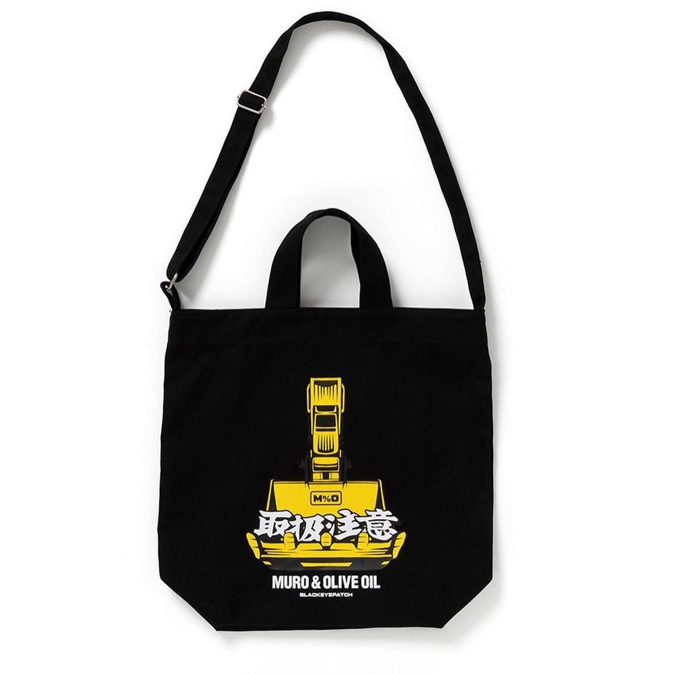 BlackEyePatch x MURO & OLIVE OIL "M%O SHOULDER TOTE BAG"