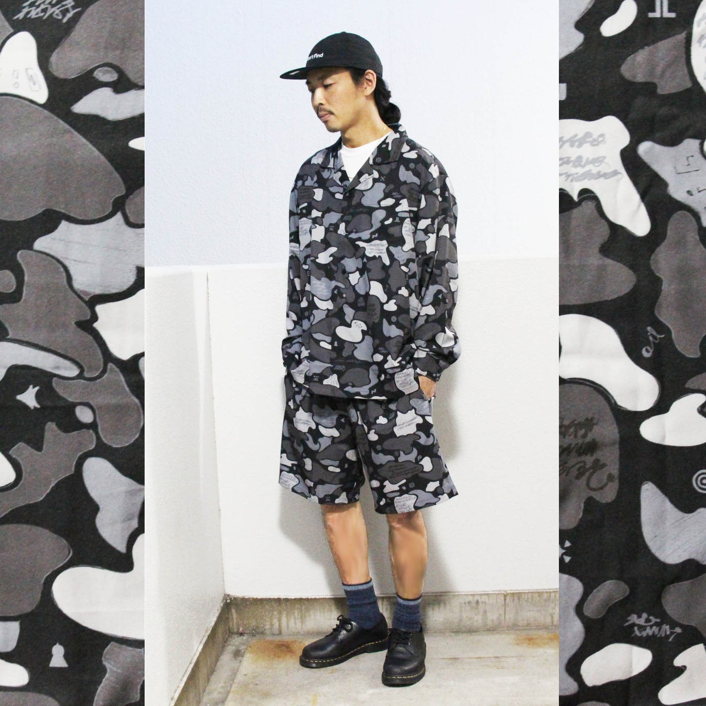 OILCAMO LONG SHERTS & HALF PANTS