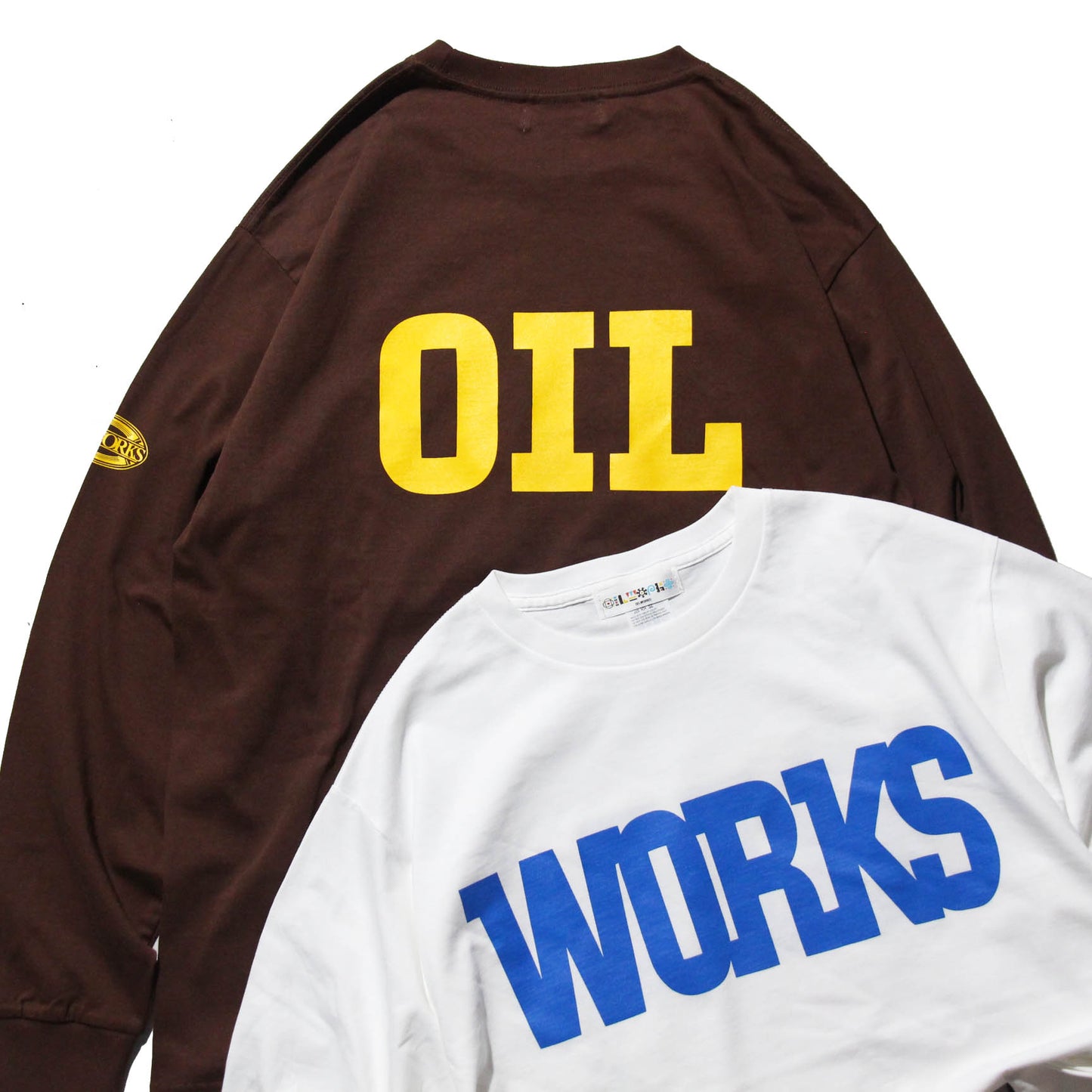 WORKS OIL LONG T-SHIRTS