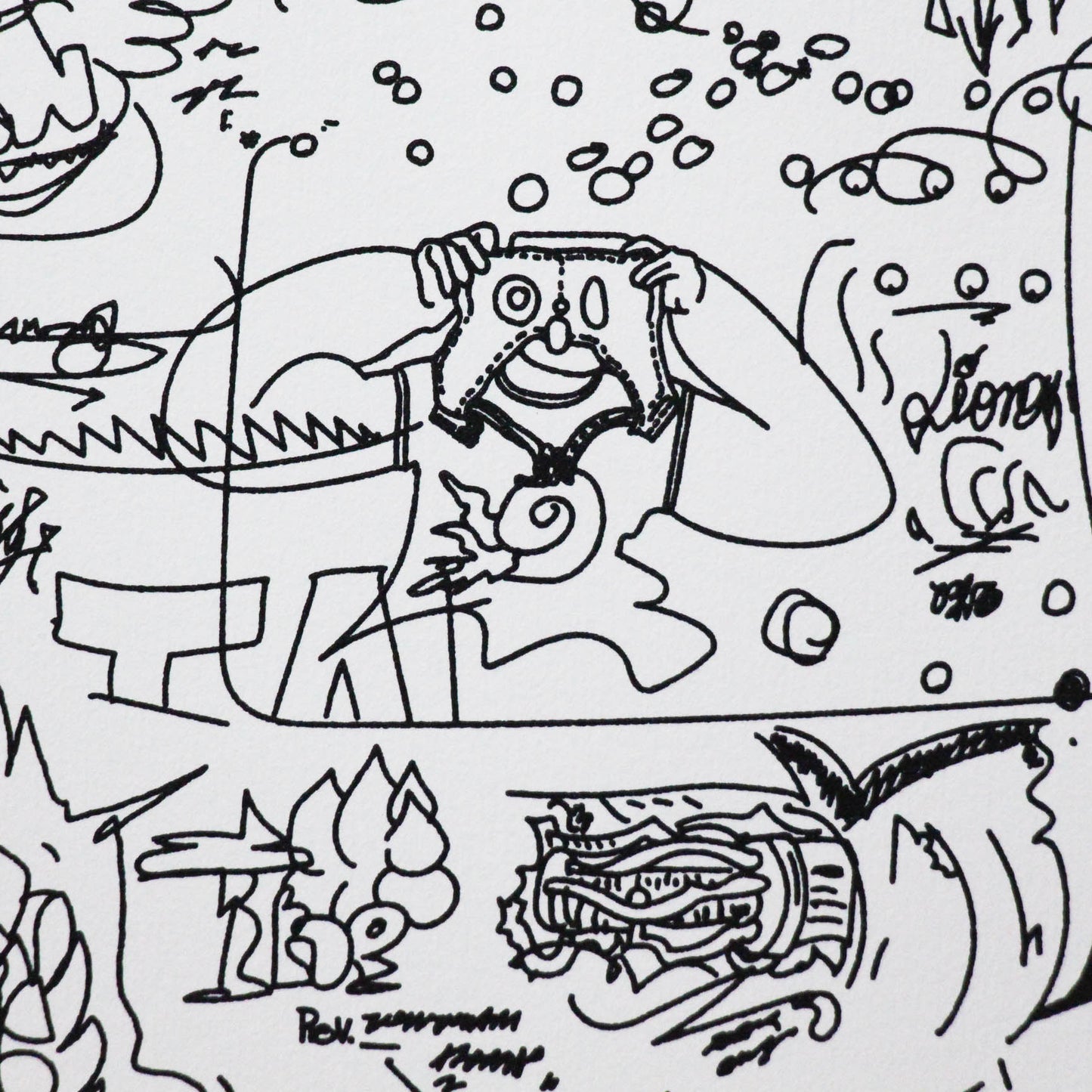 POPY OIL / The AZS - Silkscreen Poster -