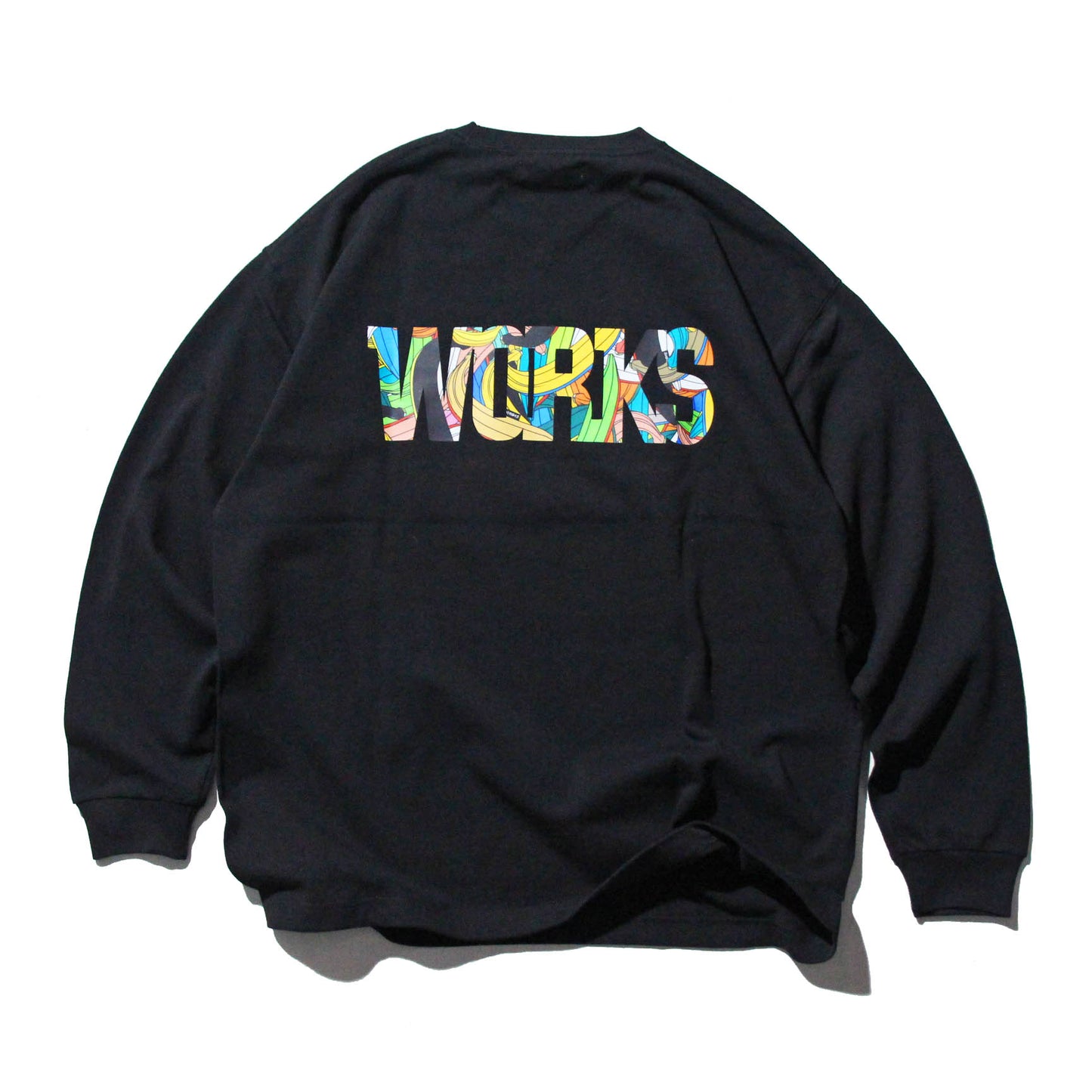 OIL WORKS LONG T-SHIRTS  (COLOR)