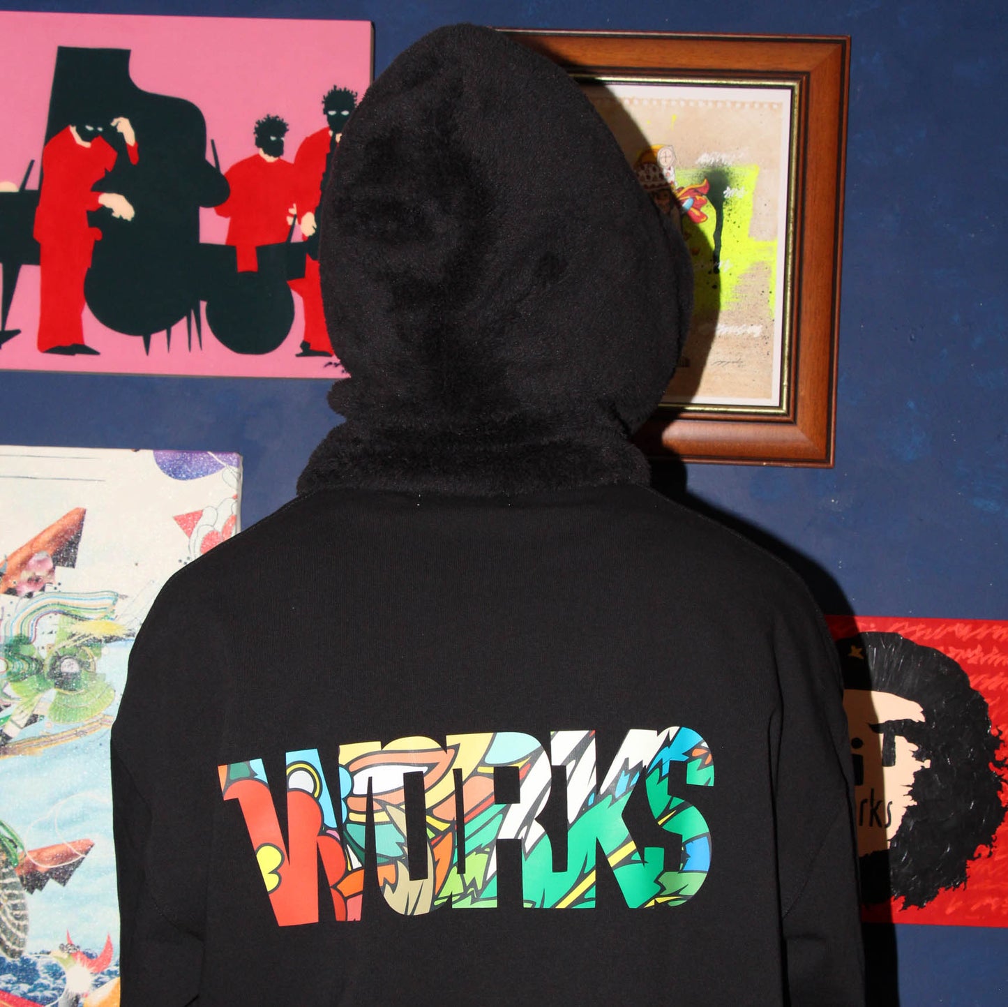 OILWORKS  Original Hoodie muffler