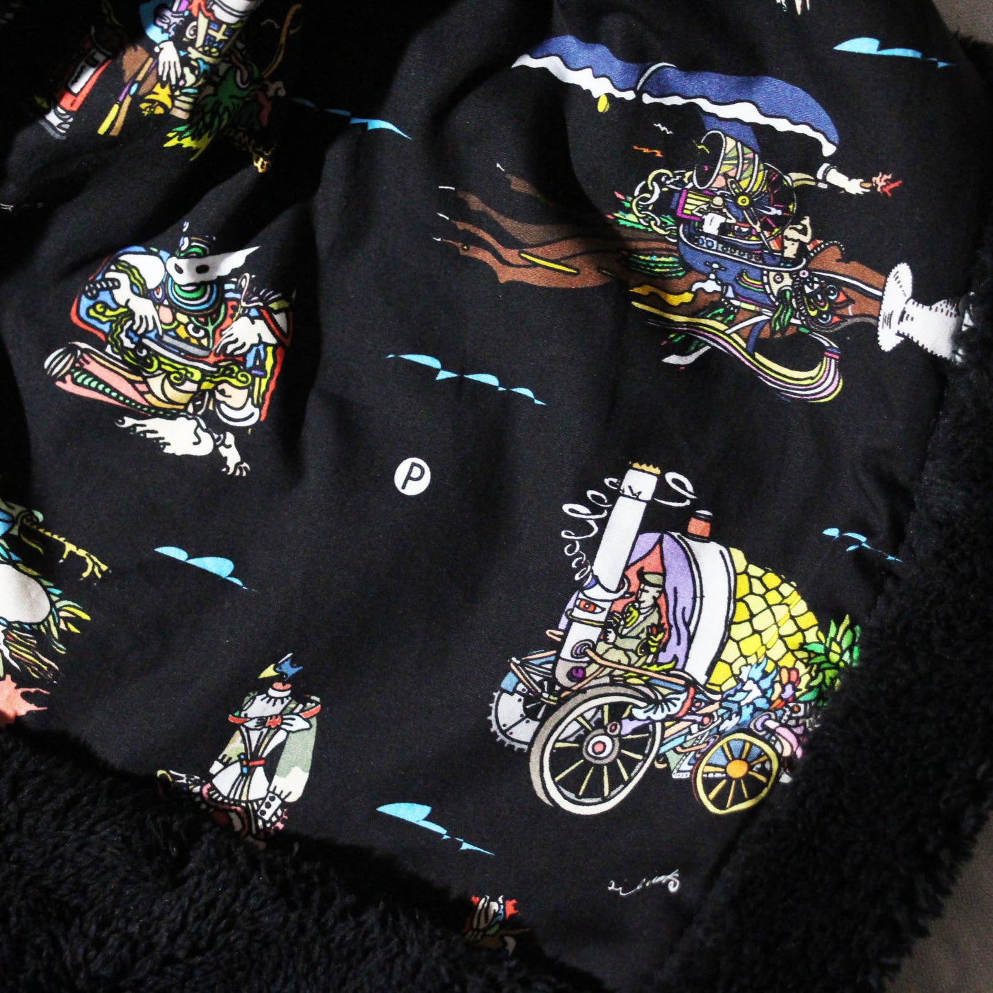 OILWORKS  Original Hoodie muffler