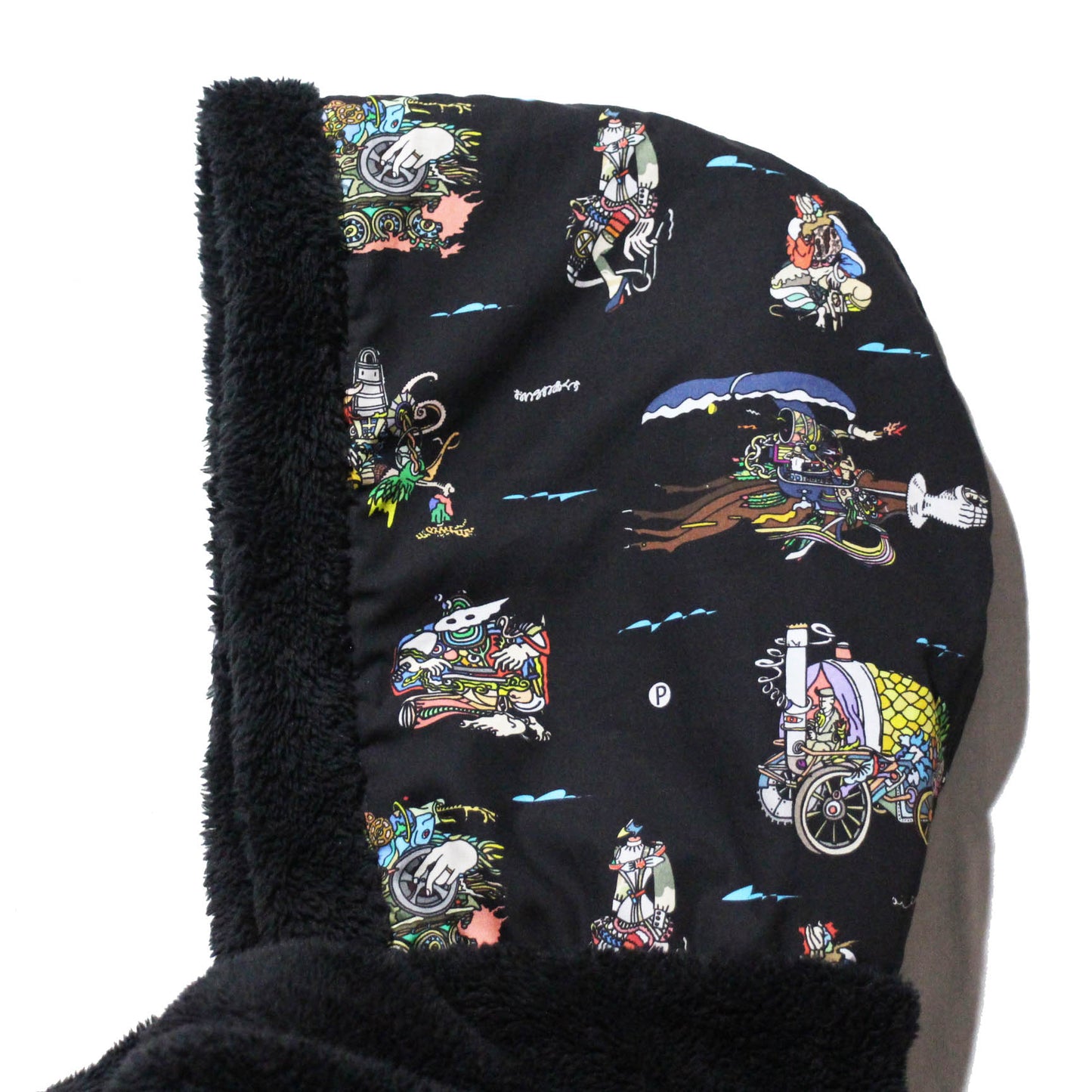 OILWORKS  Original Hoodie muffler