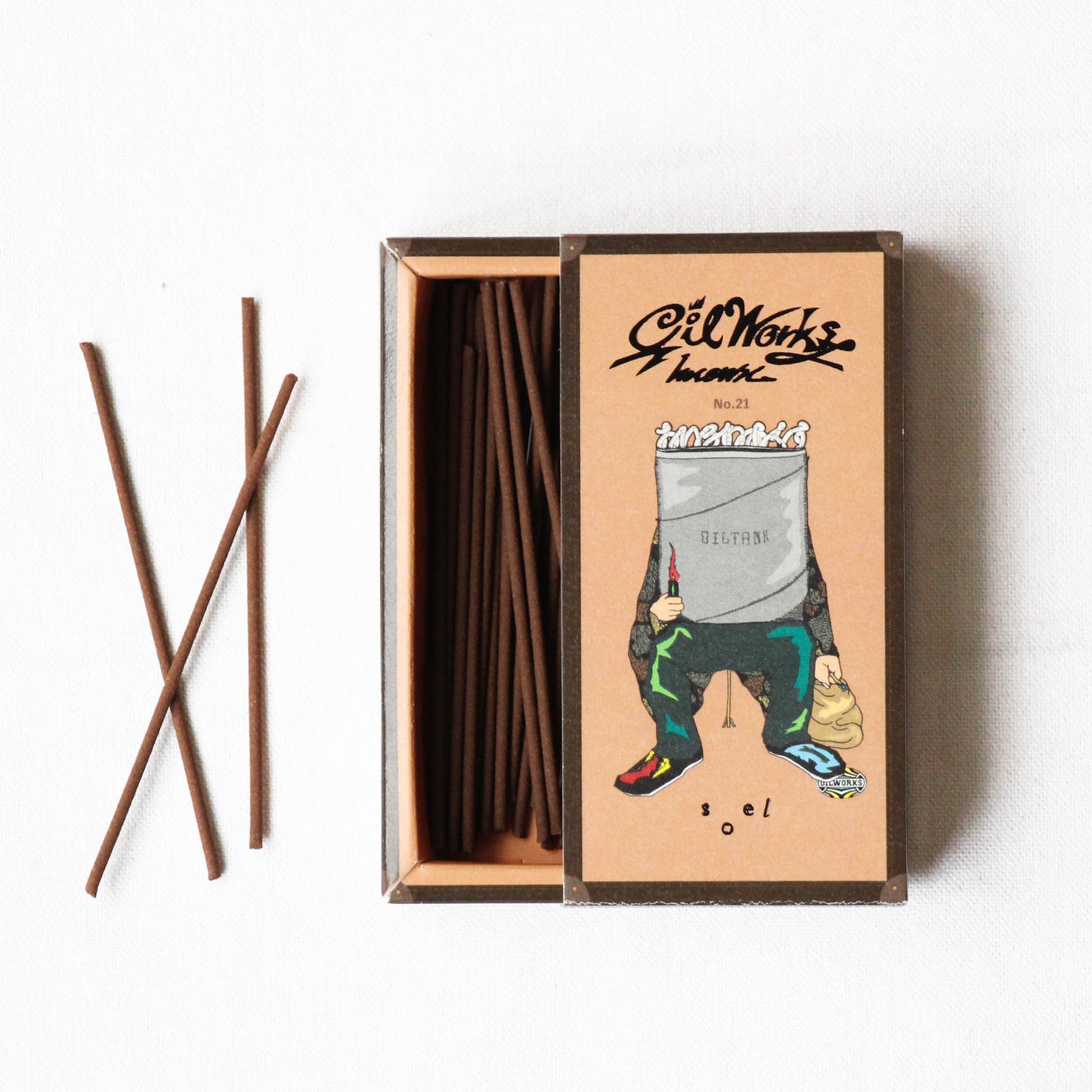 OILWORKS x soel - Incense Stick No.21 （凪あんず）