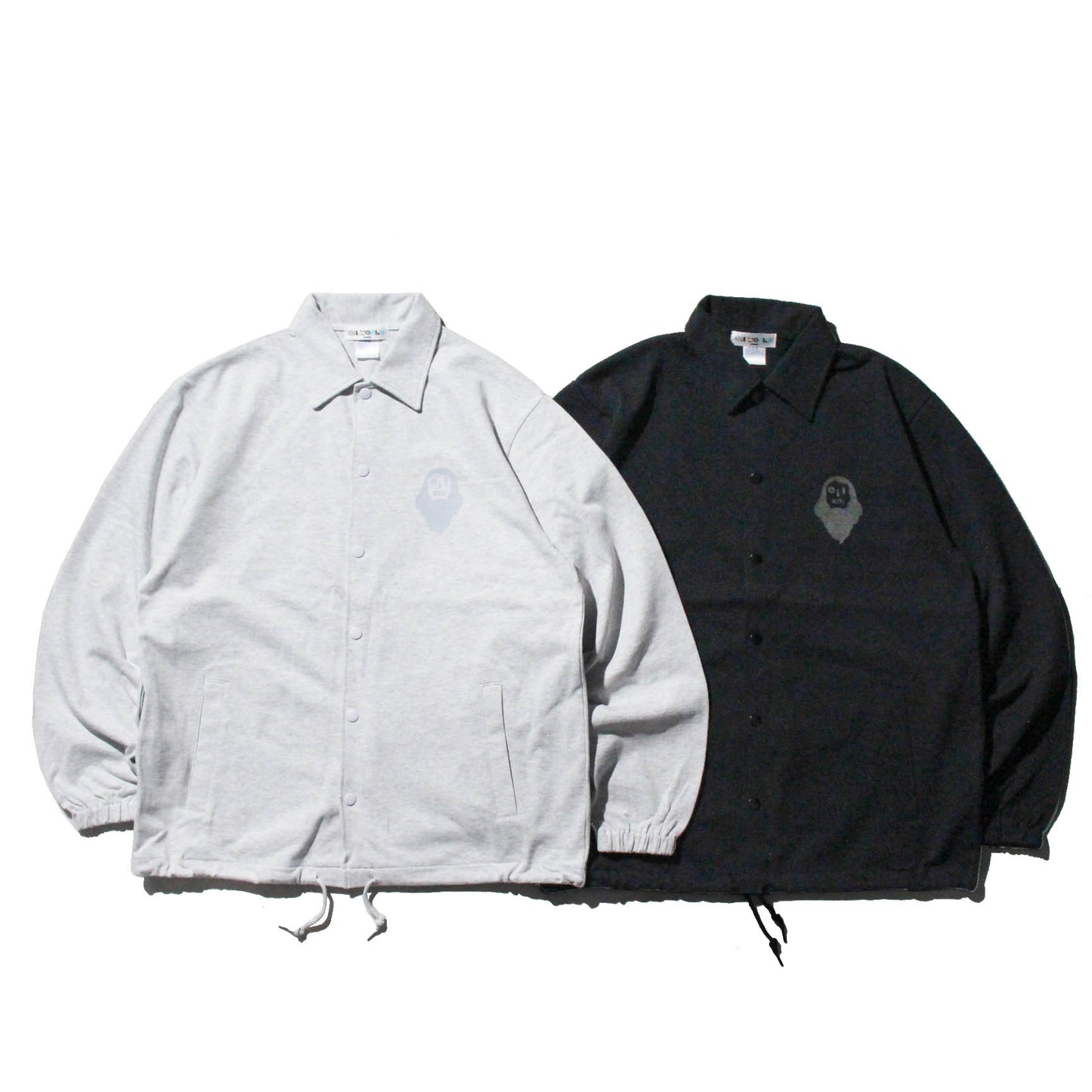 OILMARK Cotton Jersey Coach Jacket