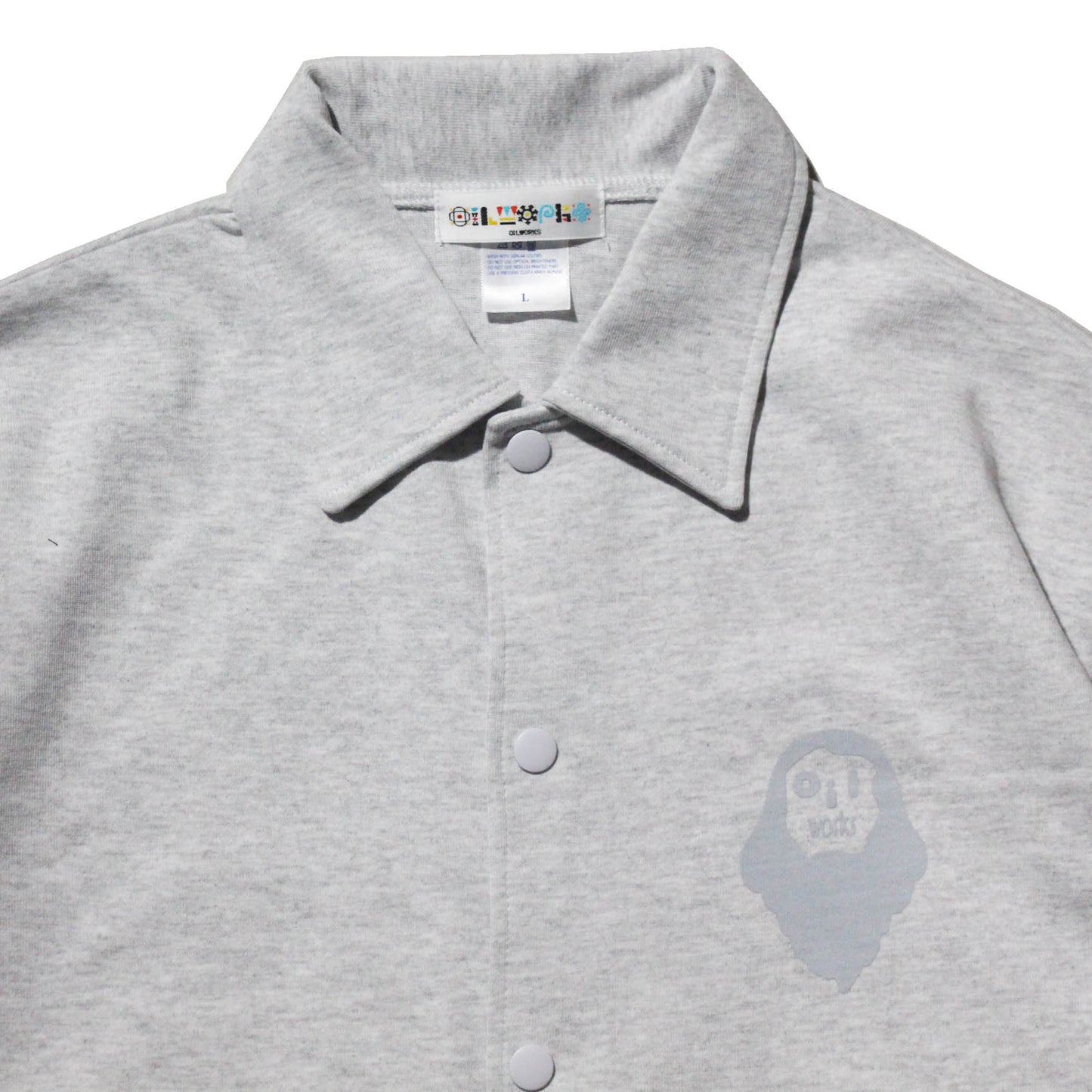 OILMARK Cotton Jersey Coach Jacket