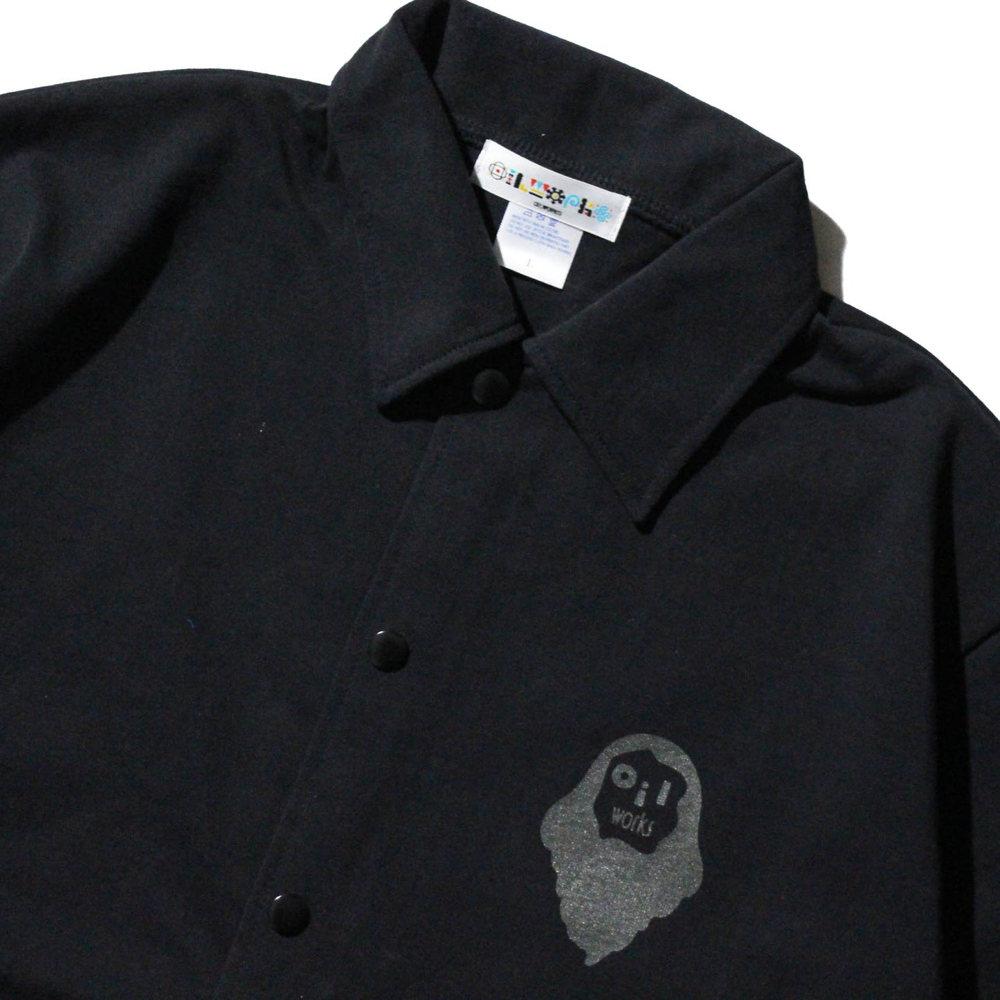 OILMARK Cotton Jersey Coach Jacket