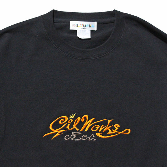 OILWORKS REC刺繍 LONG T-SHIRTS