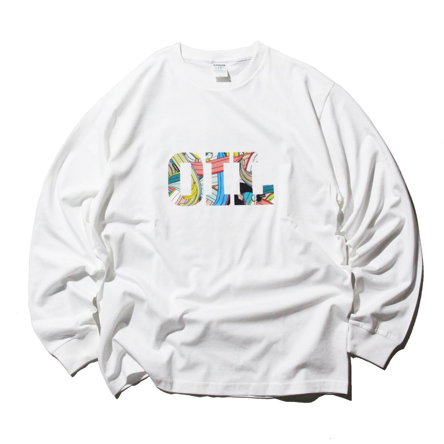 OIL WORKS LONG T-SHIRTS  (COLOR) 02