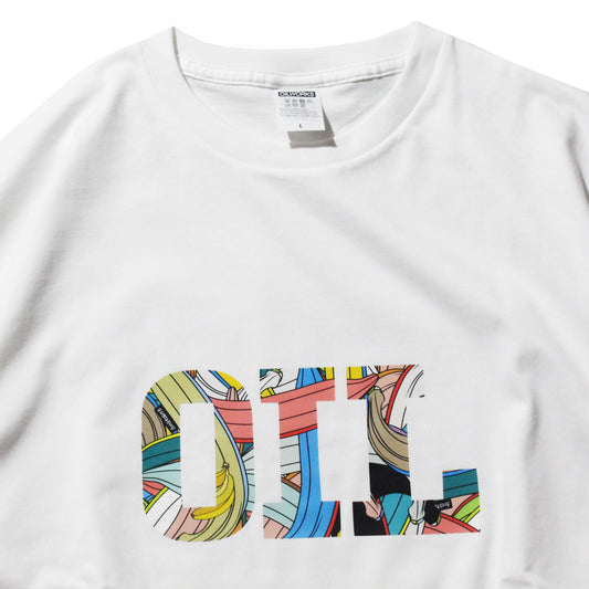 OIL WORKS LONG T-SHIRTS  (COLOR) 02