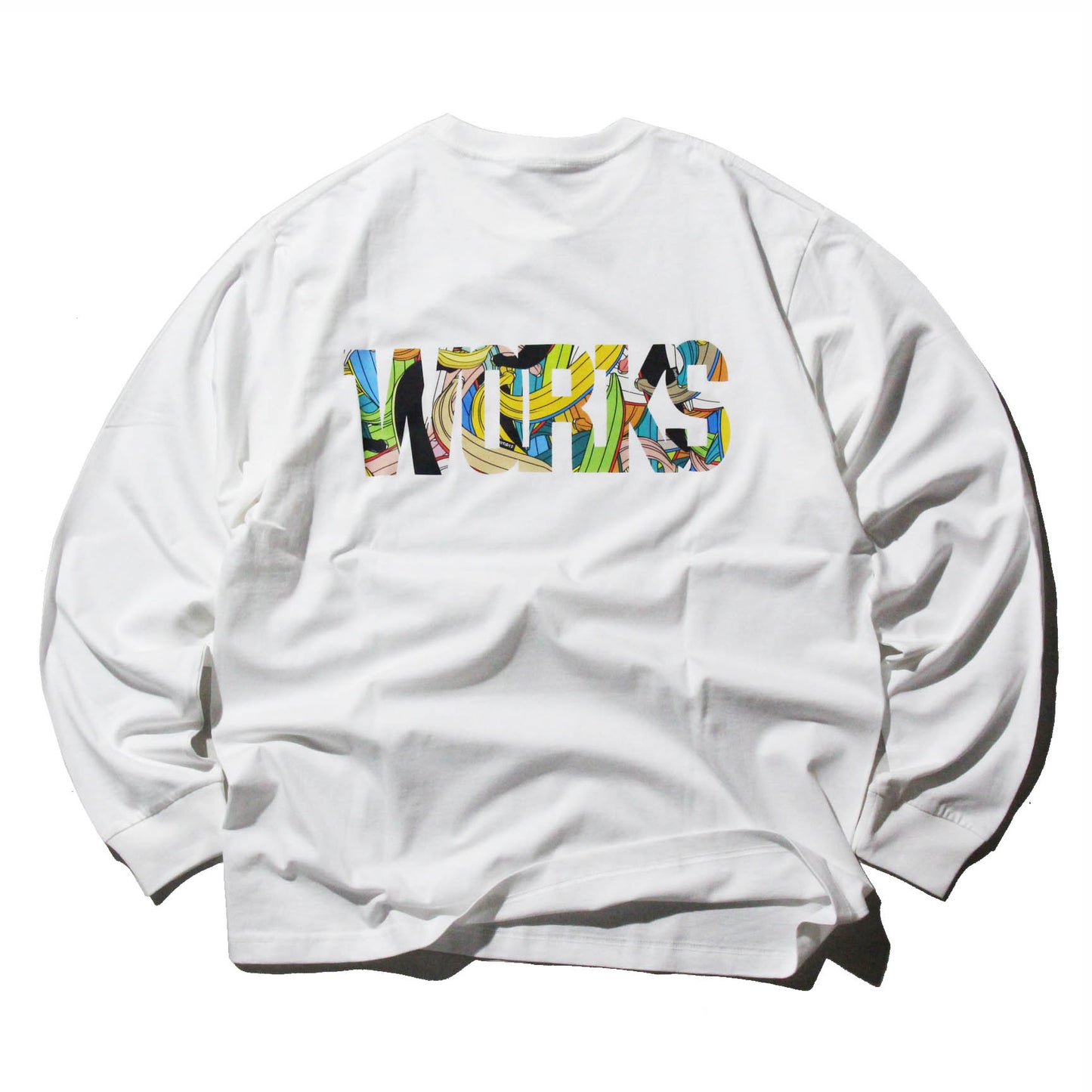 OIL WORKS LONG T-SHIRTS  (COLOR) 02