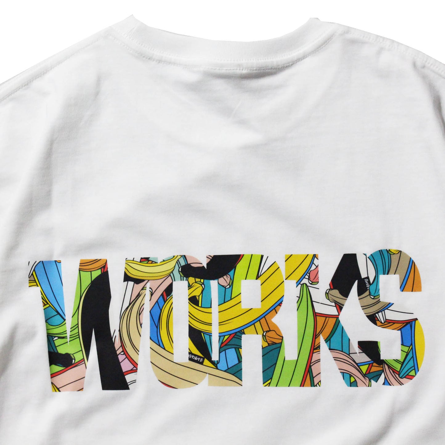 OIL WORKS LONG T-SHIRTS  (COLOR) 02