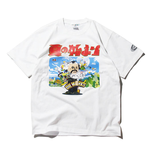 oil works ✖️stussy oil works10th記念TシャツL oil works ✖️stussy oil works10th記念TシャツL STUSSY