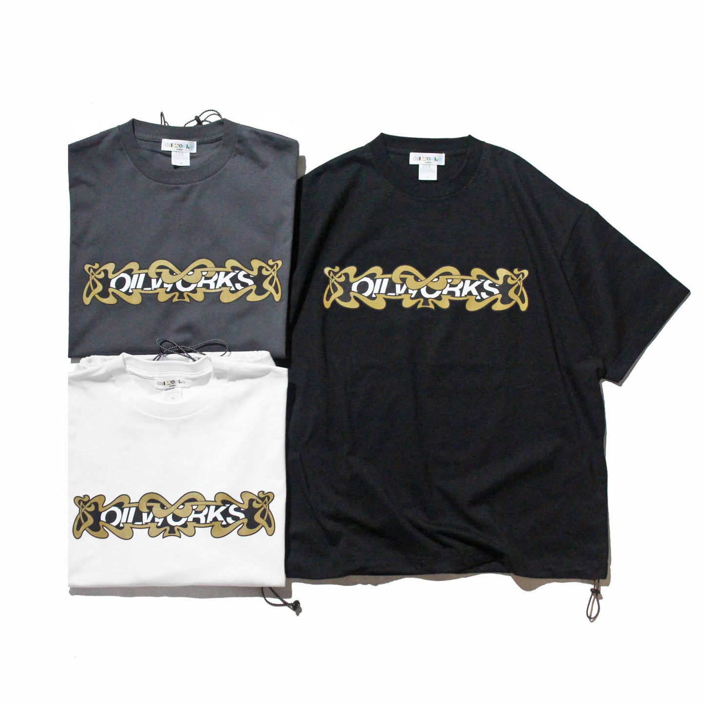 OILWORKS T-SHIRTS 25 (裾ドローコード）