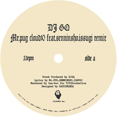 DJ GQ / CLOUD 10 (REMIX) / INVITE (REMIX)" [7inch]