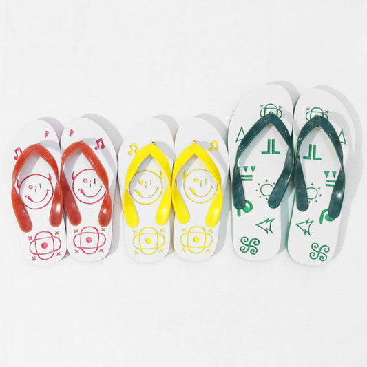 島ぞうり & クリアトートバッグ