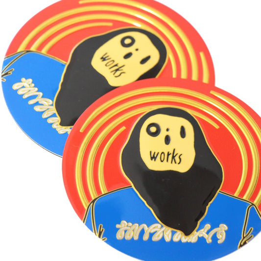 OILWORKS METAL ART STICKER / Magnet